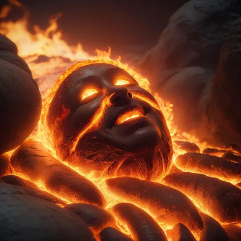 <lora:0 cocohead SDXL:0.8>
Flames, flowing lava, a cocohead lying in lava, happy, crazy smile, 
ultra high resolution, (((masterpiece))), (((best quality))), ((super detailed)), ((extremely delicate and beautiful)),cinematic light, detailed environment (re...