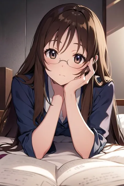 sawakoyamanaka, <lyco:sawakoyamanaka-LYCORIStest:1>,
sawako yamanaka, (brown eyes:1.5), brown hair, glasses, long hair,
BREAK lingerie,
BREAK looking at viewer,
BREAK indoors, bed,
BREAK <lora:GoodHands-vanilla:1>, (masterpiece:1.2), best quality, high res...