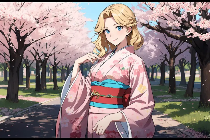 (RAW photo, best quality), 1girl, 
 <lora:srw_og_leona_garstein_v1_2-000003:1>, srw_leona_garstein, 
spring, cherry blossoms, beautiful kimono,