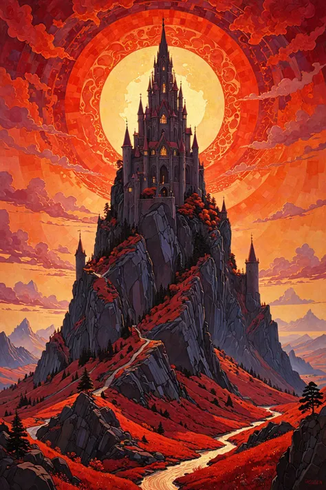 (cutting-edge superlative pinnacle of creativity by Paul Ranson and Iassen Ghiuselev:1.2), (monochromatic oil painting:0.1),
backlit with glistering light, astral and gothic and monumental atmosphere,
(energetic permanent alizarin crimson and burgundy colo...