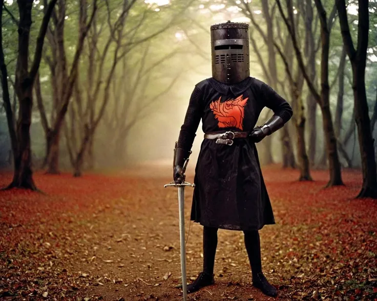 black knight,(monty python:1.1), silly walks,  <lora:bk-mp2:1.3>,  SK_CINEMATIC