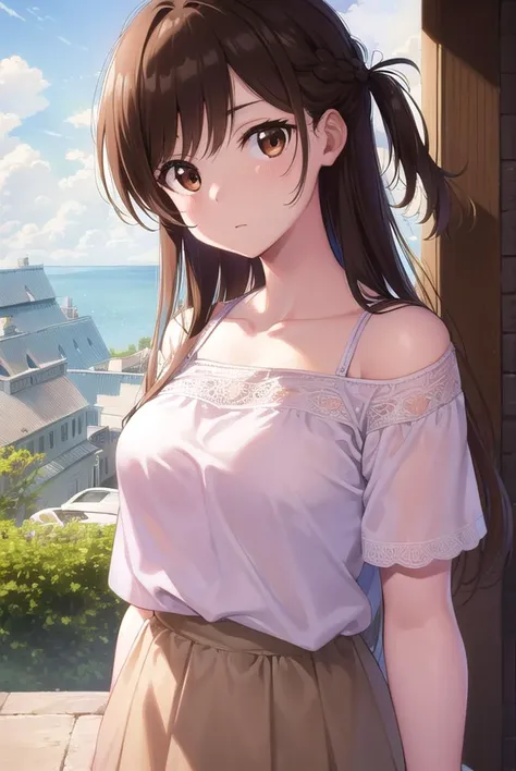 mizuharachizuru, <lyco:mizuharachizuru-lyco-nochekaiser:1>, 
mizuhara chizuru, long hair, brown hair, (brown eyes:1.7), (one sid...