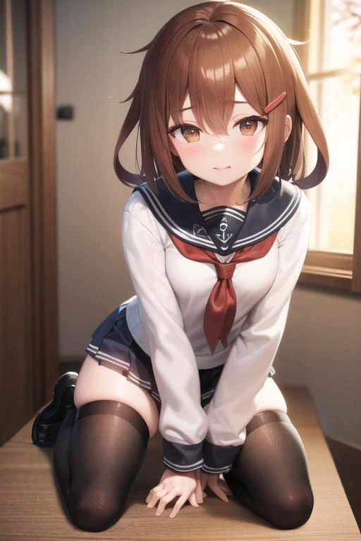 Ikazuchi (from Kantai Collection)