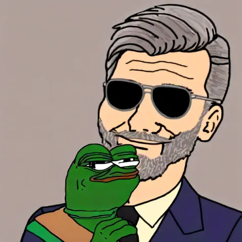 theodore kaczynski Pepe <lora:wojak_SDXL:1>