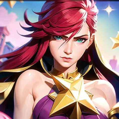 best quality, masterpiece, picture-perfect face, star guardian (league of legends),  ,  <lora:arcaneStyleLora_offset:0.75>