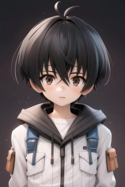 masterpiece, best quality, sketch, 1boy, solo, male focus, looking at viewer, , , , , <lora:keitarou_gentouga:0.76>, keitarou_gentouga, black hair, brown eyes, , science fiction soft science fiction, High resolution