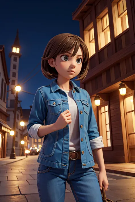 masterpiece, best quality, 1woman,night,cowboy shot,