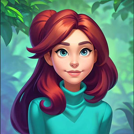 game character, The red-haired girl is a geologist, masterpiece, (slotgames:1) <lora:Rui2.5Dcartoon:0.7> <lora:CasualFlora:0.2>