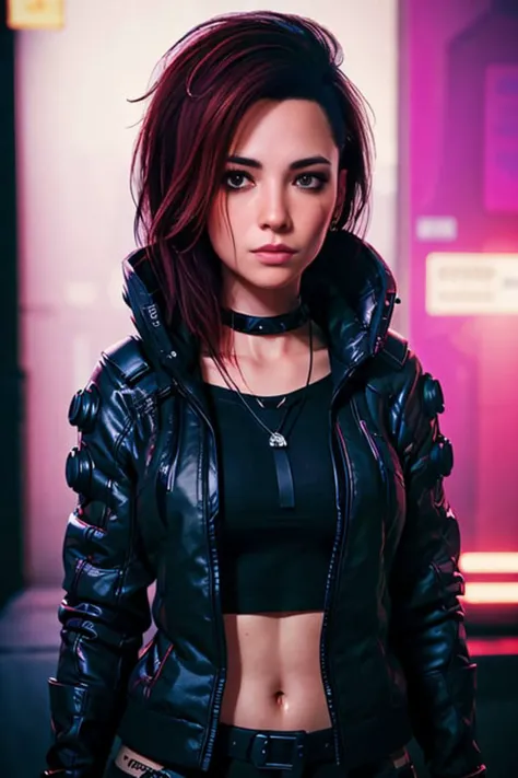 <lora:2077V:0.6> ((portrait shot)) a photo of a woman, (black_hoodie:1.2), (face_freckles:1.1), 4k, high-res, masterpiece, best quality, (head:1.3), finely detailed skin,