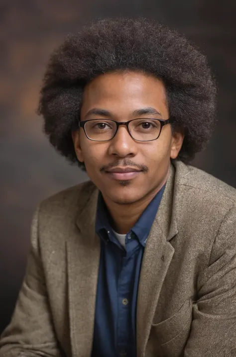 Hyperdetailed photograph, a theoretical physicist, brilliant mind, Afro-American, university background, very detailed photograph, Fujifilm XT3, short exposure, ambient lighting, DSLR, digital photography, vivid colors, hdr10, UHD