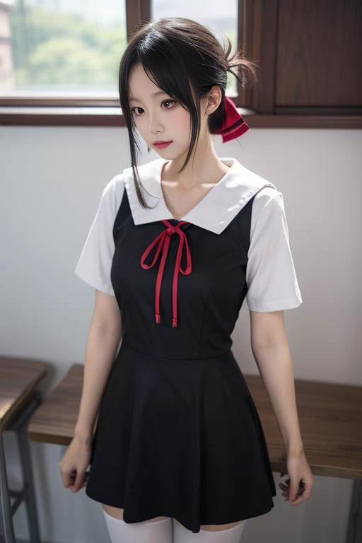 四宫辉夜 秀智学院夏校服 shinomiya kaguya shuuchiin academy school summer uniform