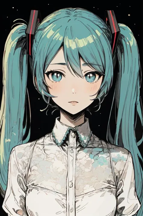 <lora:Chromatic_Taleweaver:0.9> chromatic_taleweaver
1girl, hatsune miku, portrait,, masterpiece,best quality,vibrant image,sharpness, colorful,perfect eyes, detailed eyes, detailed hair,