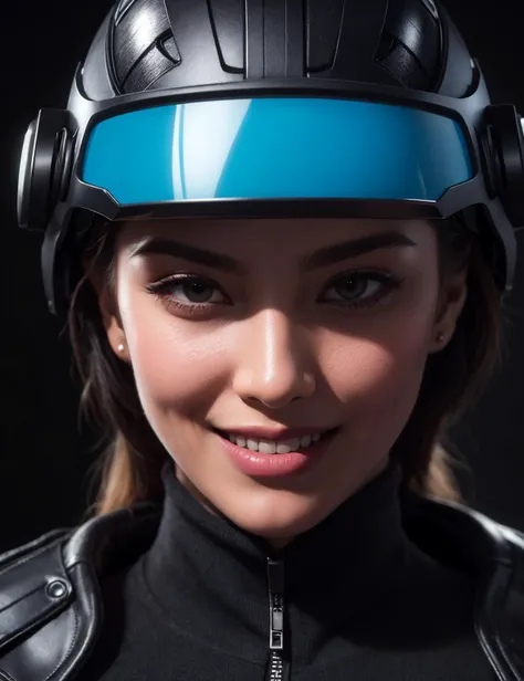 photo RAW, ((close-up shot)), (a woman wearing a helmet),smiling,  Fujifilm XT3, <lora:LowRA2:0.2>
high detail, hyper realistic, natural light,   4k, 8k, trending on artstation, ultra detailed, cinematic wallpaper by Stanley Artgerm Lau, WLOP, Rossdraws, J...