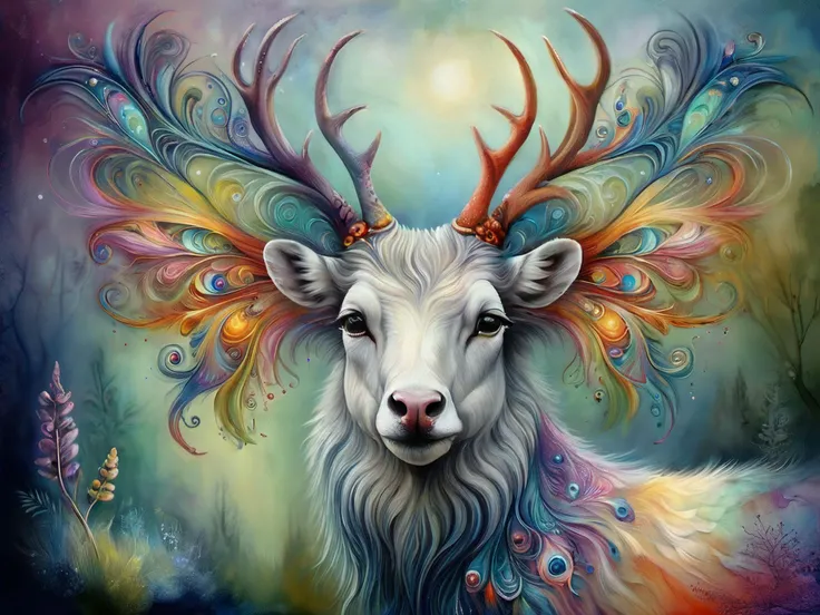 animal  (Artistic style)  (Whimsically artistic) 

selective colours, in soft watercolor,

Fantasy style, fantasy dreamlike art,

<lora:SDXLAuroraStyle:0.8>
<lora:oil painting:0.2>