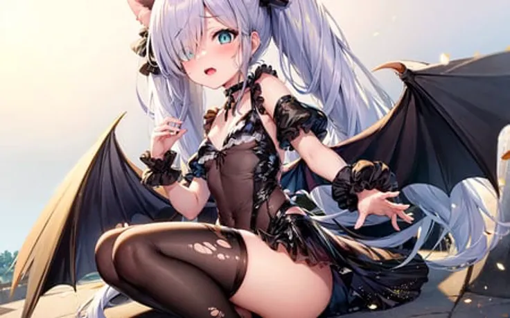 Janus (Azur Lane) Halloween Succubus 雅努斯 万圣节喵喵惊悚夜 魅魔