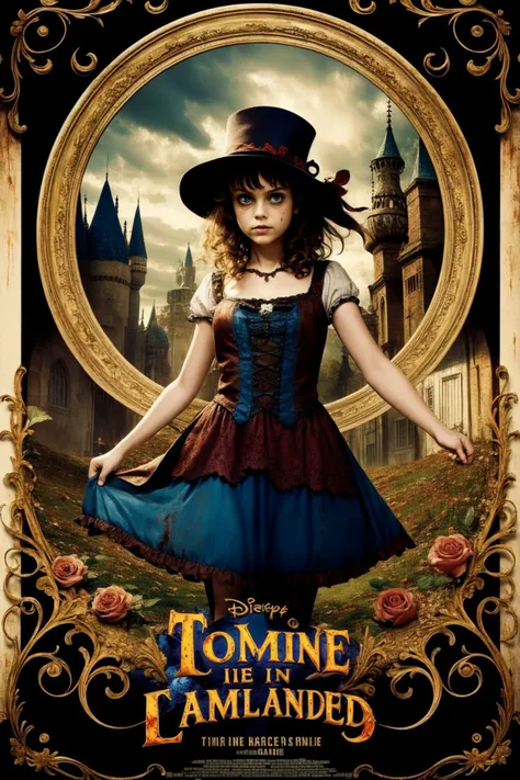 Alice in Zombieland, by tim burton, OverallDetail