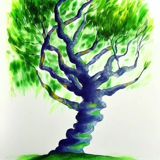 style-of-marc-allante, tree