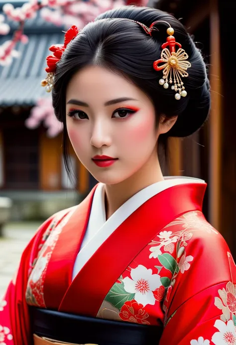 score_9, score_8_up, score_7_up,  1girl (medium full shot) of (graceful young woman:1.1) korean geisha, black hair, hime haircut...