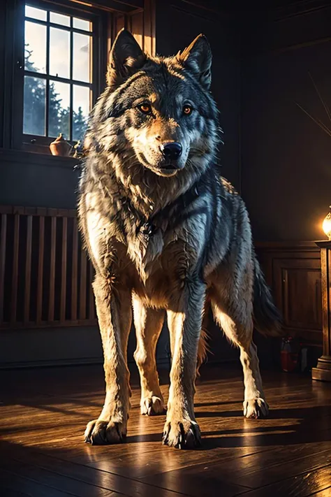 (dynamic pose:1.2),(dynamic camera),photo RAW,(wolf
), masterpiece, award winning photography, lighting, perfect composition, high detail, hyper realistic,dramatic lighting, epic