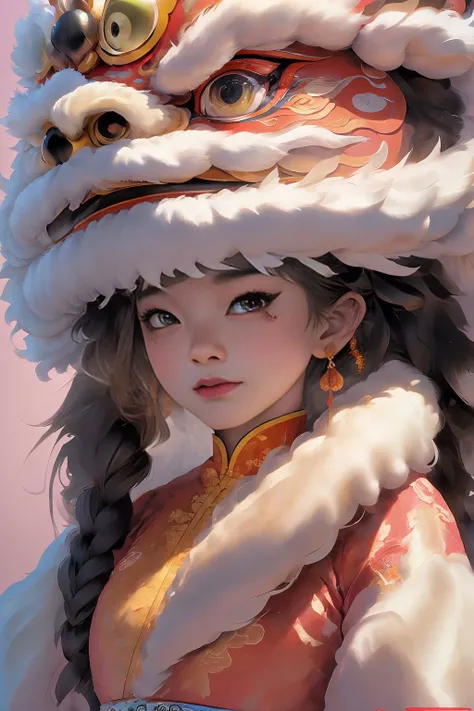 <lora:LionDanceV1:0.7>,lion_dance,, (masterpiece, best quality, high quality, highres, ultra-detailed),