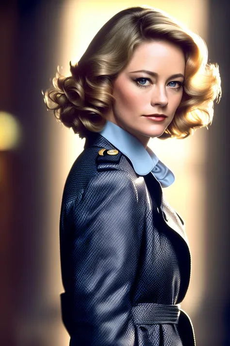 photo of seductive (cybsheph-130:0.99), a woman as a sexy detective in the ((cover a of a magazine)), closeup portrait, (long trench coat), in an (80s style) detective TV show, crime tv series, (masterpiece:1.5) (photorealistic:1.1) (bokeh) (best quality) ...