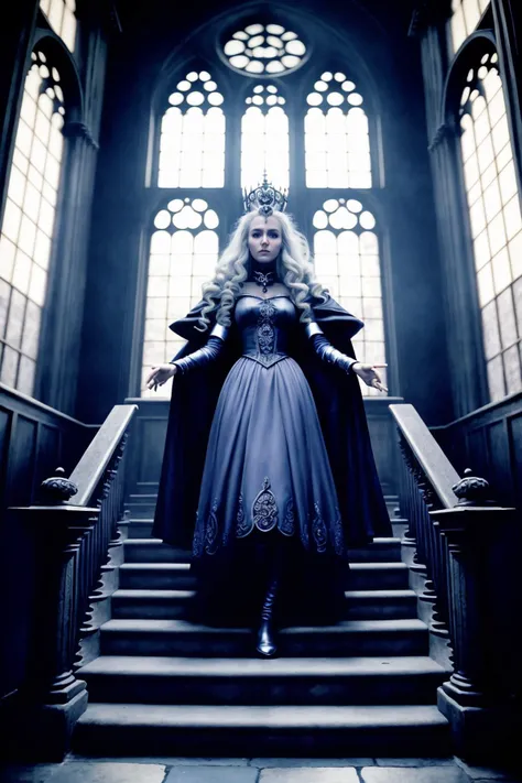 princess blonde hair royalty tanding in dark creepy castle interior stone walls gothic
(analog film:1.3) (movie) (photorealistic) (bluray movie still) (cinematic lighting) (sharp focus)
(80sDarkFantasySD15b:1.2)