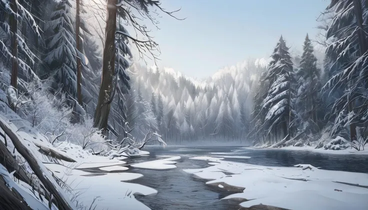 Winter forest