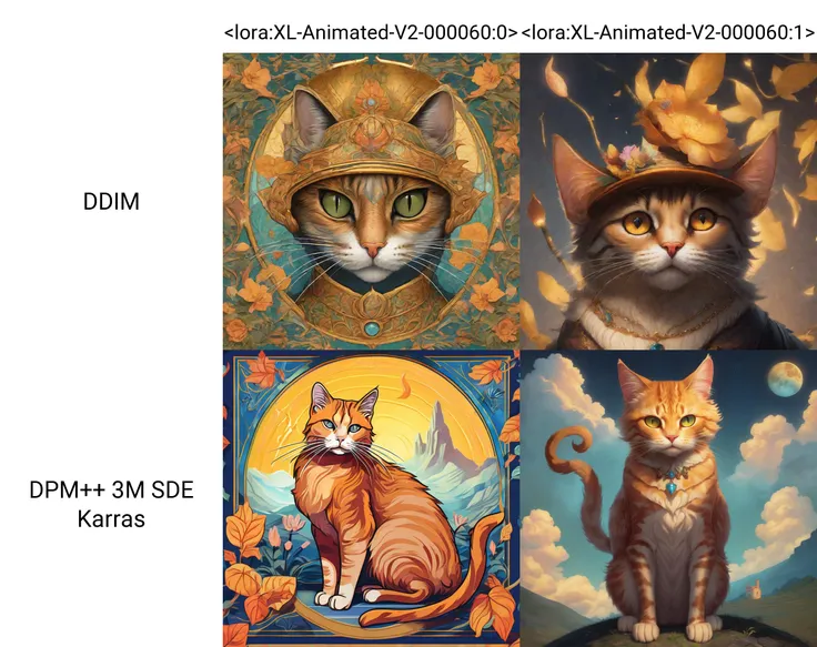 cat aesthetic,fantasy illustration,masterpiece,hasselblad  
<lora:XL-Animated-V2-000060:0>