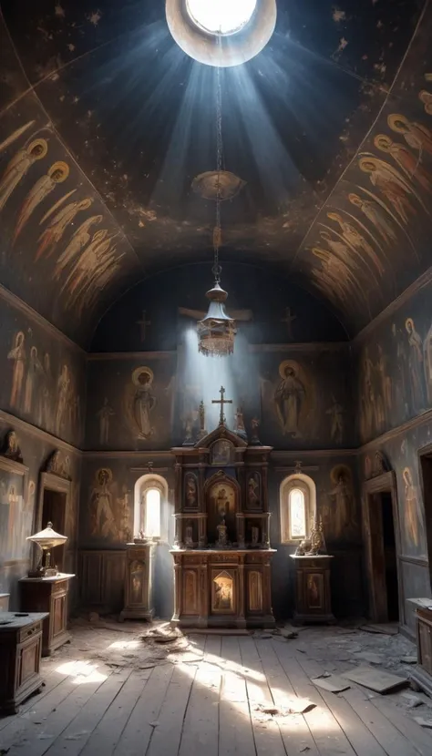 Romanian Orthodox Church Interior