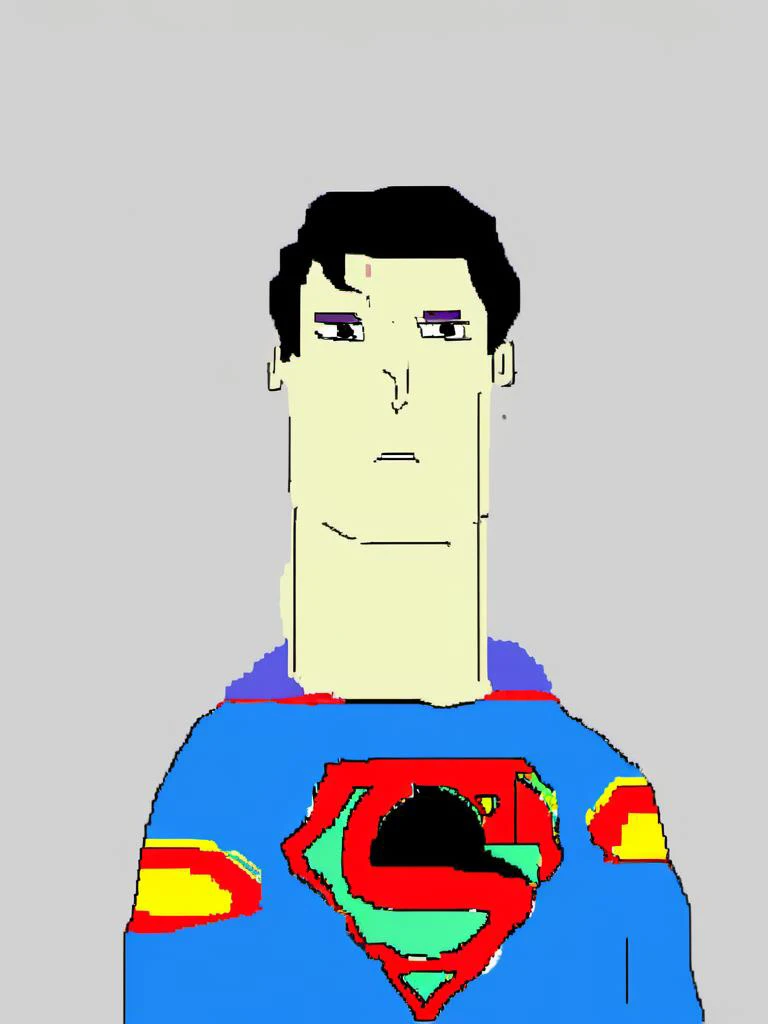 superman, <lora:SDXL_MSPaint_Portrait:1>, ms paint