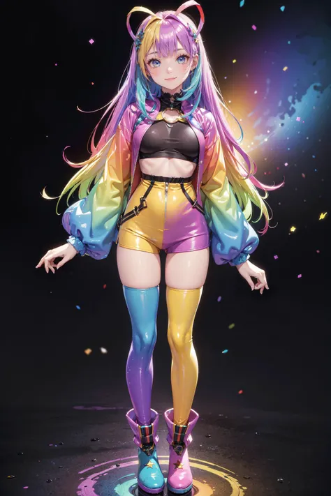 Rainbow Hair 彩虹发色