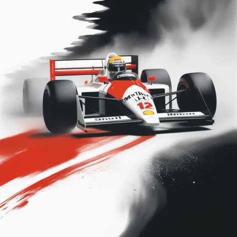 Senna's McLaren MP4/4 Formula One (1988)