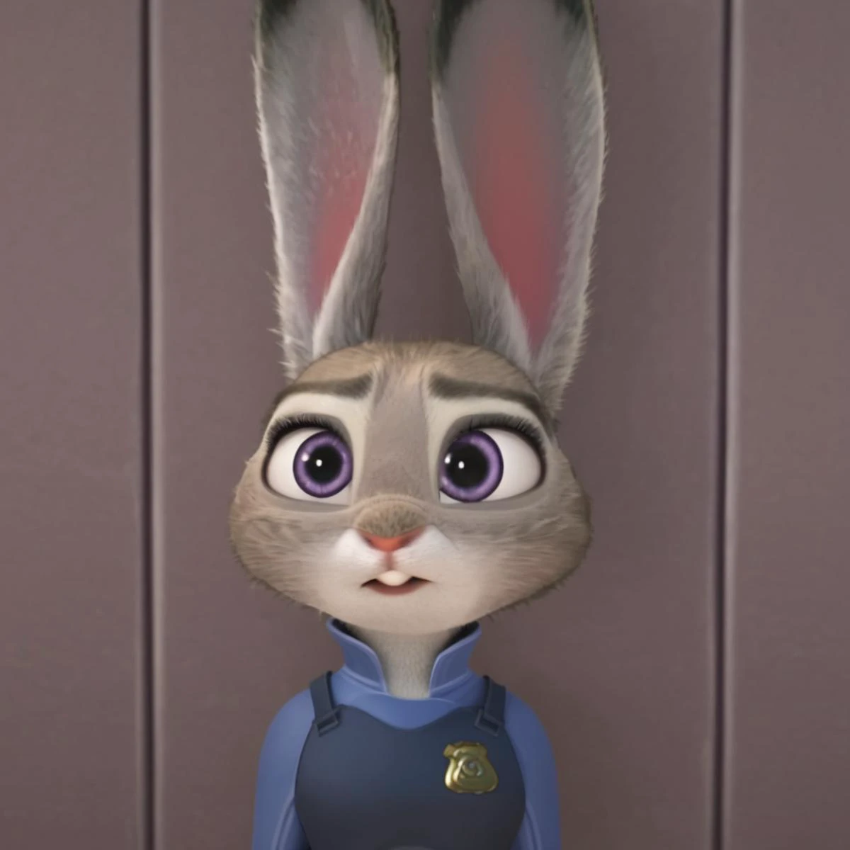 <lora:judyhoppspony:1>, judyhopps, purple eyes, rabbit, rabbit ears, rabbit girl, animal ears,