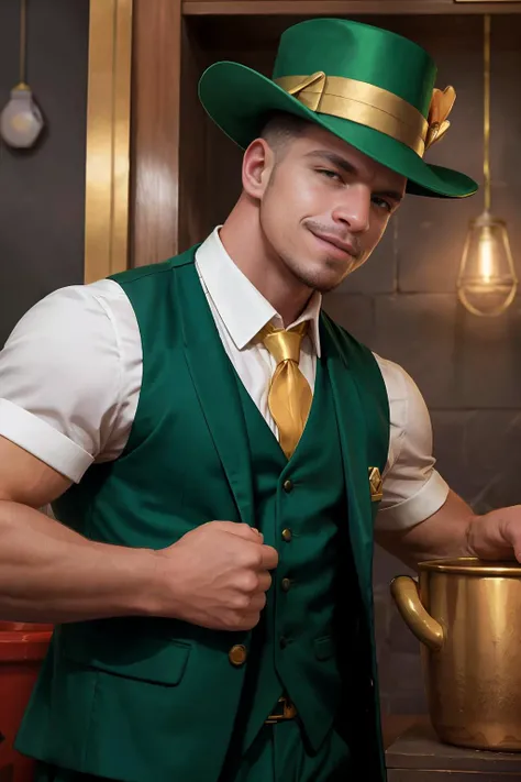 paddyo, as a leprechaun,