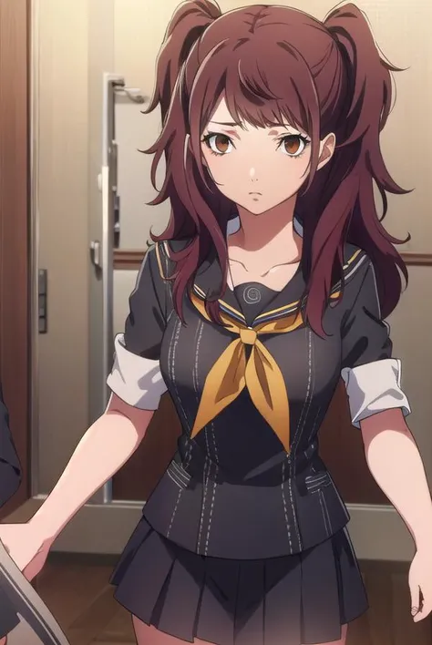 risekujikawa, <lora:rise kujikawa s1-lora-nochekaiser:1>,
rise kujikawa, long hair, red hair, twintails, (brown eyes:1.5),
BREAK skirt, thighhighs, school uniform, serafuku, zettai ryouiki, yasogami school uniform,
BREAK indoors, classroom,
BREAK looking a...