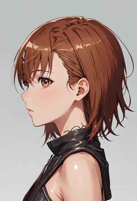 (safe:1.10), best quality, masterpiece, highres, solo, (misaka_mikoto_bluearchive:1.10), profile, from side, upper body, 24 <lora:misaka_mikoto_bluearchive:0.80>