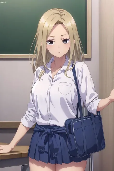 asamiyuuki, <lora:asami yuuki s1-lora-nochekaiser:1>,
asami yuuki, long hair, blonde hair, (brown eyes:1.5),
BREAK skirt, shirt, school uniform, white shirt, short sleeves, pleated skirt, shoes, socks, collared shirt, miniskirt, black footwear, sweater, bl...