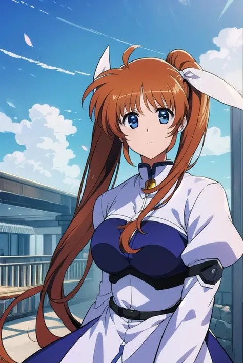 nanohatakamachi, <lyco:nanohatakamachiv2-lyco-nochekaiser:1>,
nanoha takamachi, (takamachi nanoha:1.5), long hair, blue eyes, brown hair, hair ribbon, (side ponytail:1.5), white ribbon,
BREAK magical girl, jacket, collar, puffy sleeves, long sleeves, white...