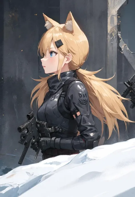 {safe:1.10}, best quality, masterpiece, highres, solo, {idw_girlsfrontline:0.90}, profile, from_side, upper_body