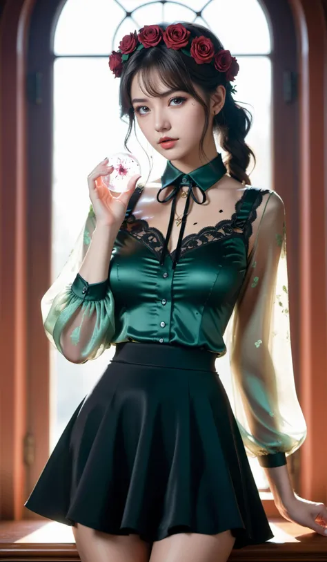 (Best quality,masterpiece,ultra realistic:1.3), (extremely intricate masterful beautiful:1.3),(hyperrealistic photography,Panorama,photorealistic:1.4),(extremely ultra-detailed),RAW,(Rococo:1.4),(Art Nouveau:1.3),(vivid colors:1.3),(close portrait:1.3),(Be...