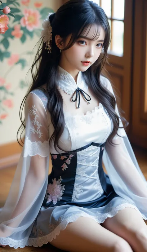 (Best quality,masterpiece,ultra realistic:1.3), (extremely intricate masterful beautiful:1.3), (hyperrealistic photography,photorealistic:1.4),(extremely ultra-detailed),RAW, (natural skin, detailed skin),(skindentation:0.3),(Art Nouveau:1.3),(vivid colors...