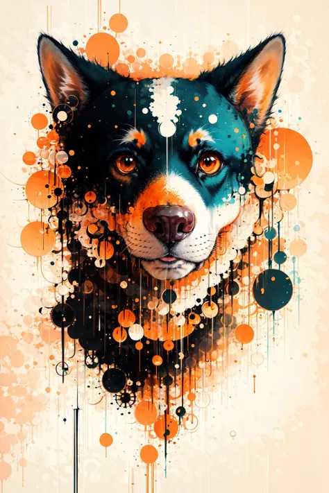 Dog Portrait ,Sy3,