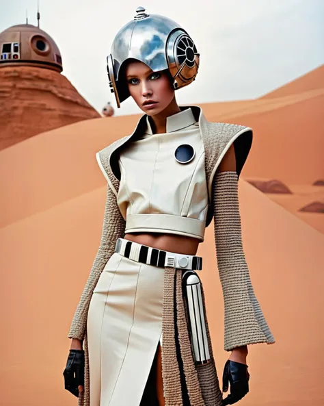 weird fashion, fashion photography , inspired by star wars<lora:weird_fashion:1.0>