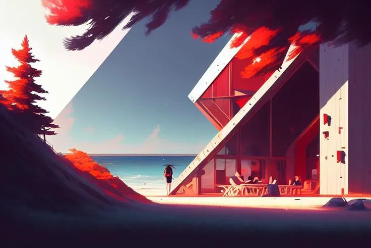 a-frame-within-a-frame by Kuvshinov, samdoesart, dreamlikeart, surreal