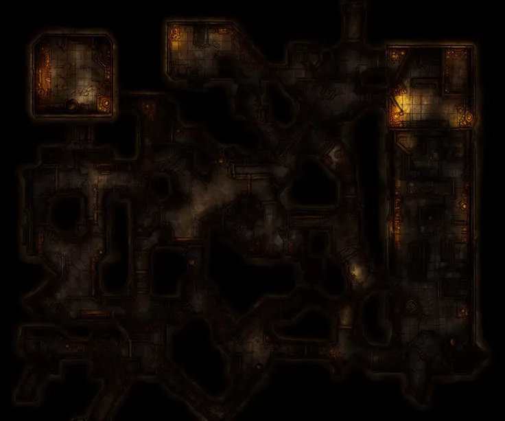 battlemap dungeon Catacombs