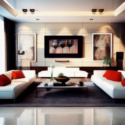 Modern style living room