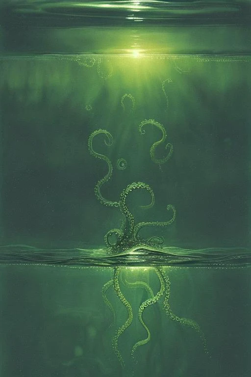 SOLARIS, Octopus Tentacles in the sea of Solaris,
emerging from water, Andrei Tarkovsky Style page
<lora:Andrei Tarkovsky Style>