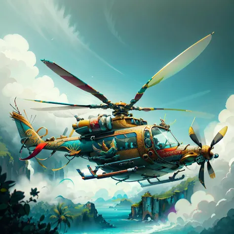 <lora:BaliPunkAI:.9> BaliPunkAI helicopter