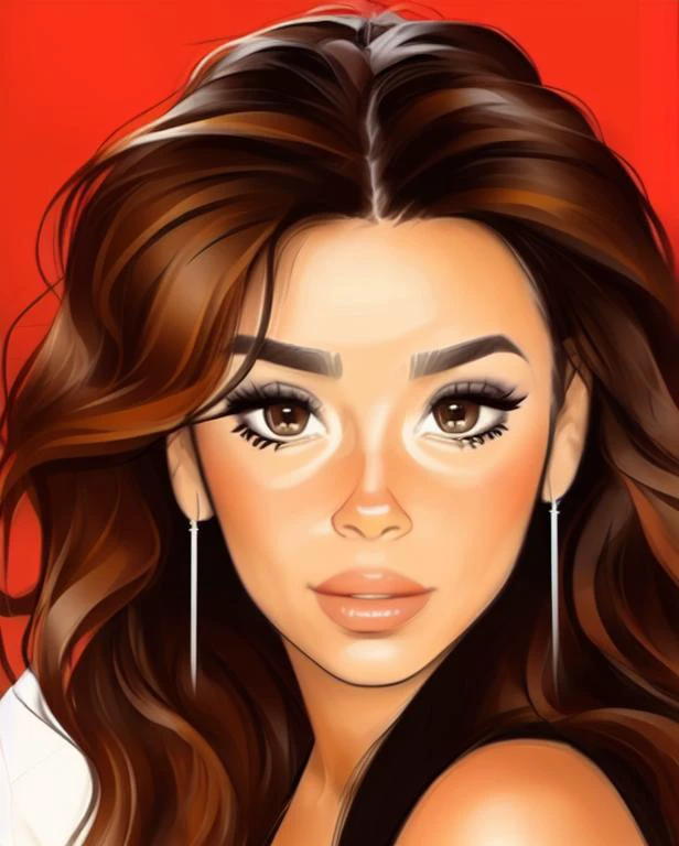 beautiful Eva Longoria, drawn perfectly in the style of sda <lora:SDA-style_V15_Reged:0.9>, [perfectly drawn eyes:0.6]