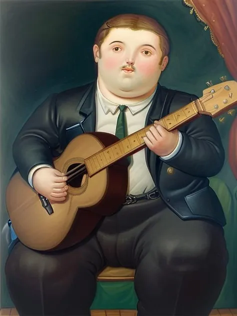 Fernando Botero Style